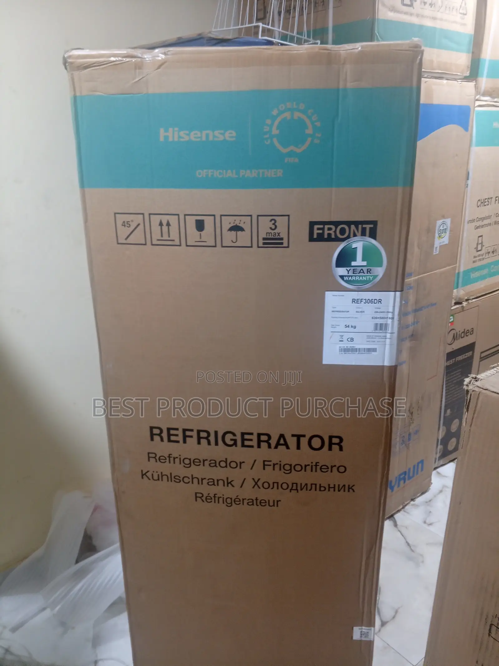 Authentic Brand New Hisense REF306DR Direct From Distributor