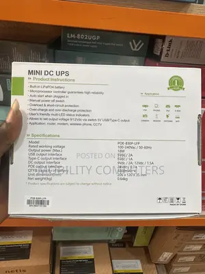 Pronet Mini Ups Router Power Bank 20000mah