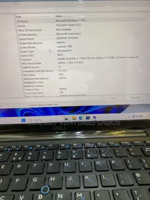Laptop Dell Latitude 7490 16GB Intel Core i5 SSD 256GB