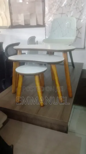 A Set of Wooden Side Stools