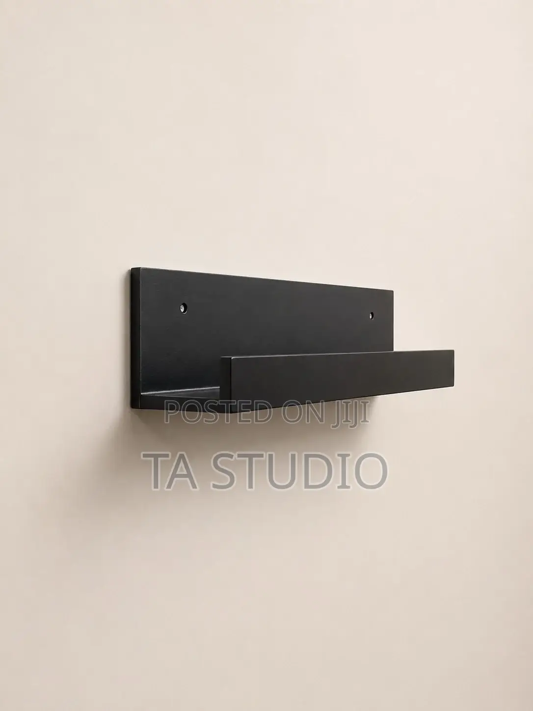 5 Black Floating Ledge Wall Shelf