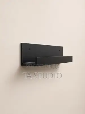 5 Black Floating Ledge Wall Shelf