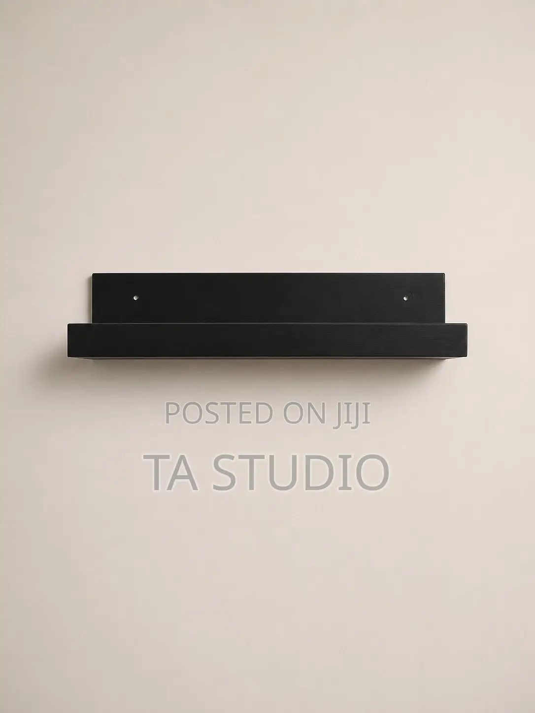 5 Black Floating Ledge Wall Shelf