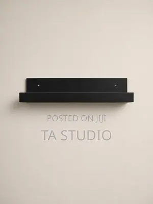 5 Black Floating Ledge Wall Shelf