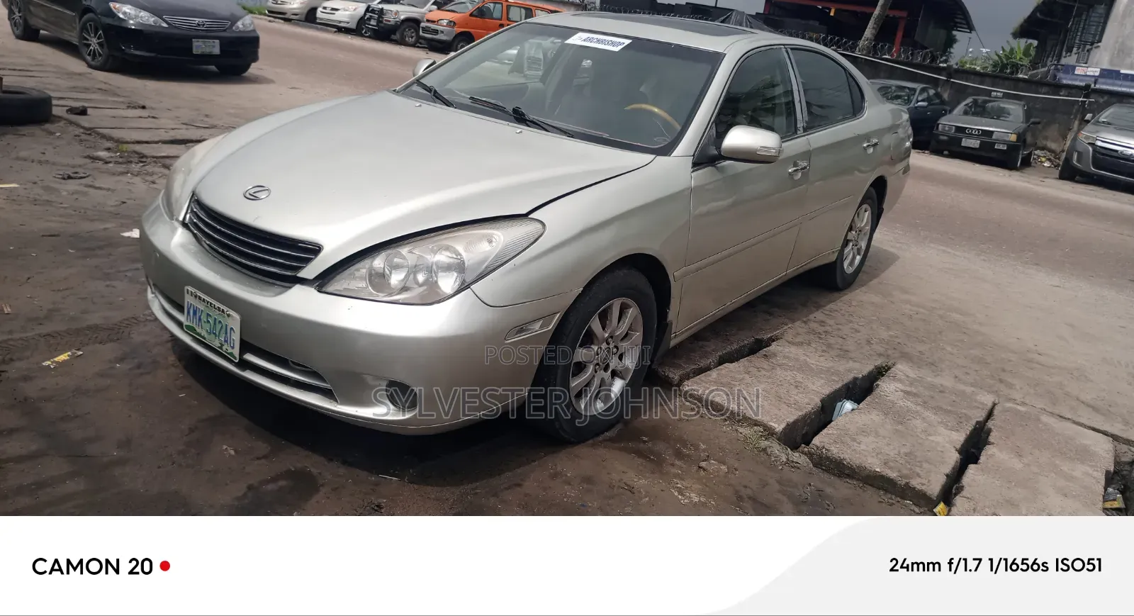 Lexus ES 2004 Silver