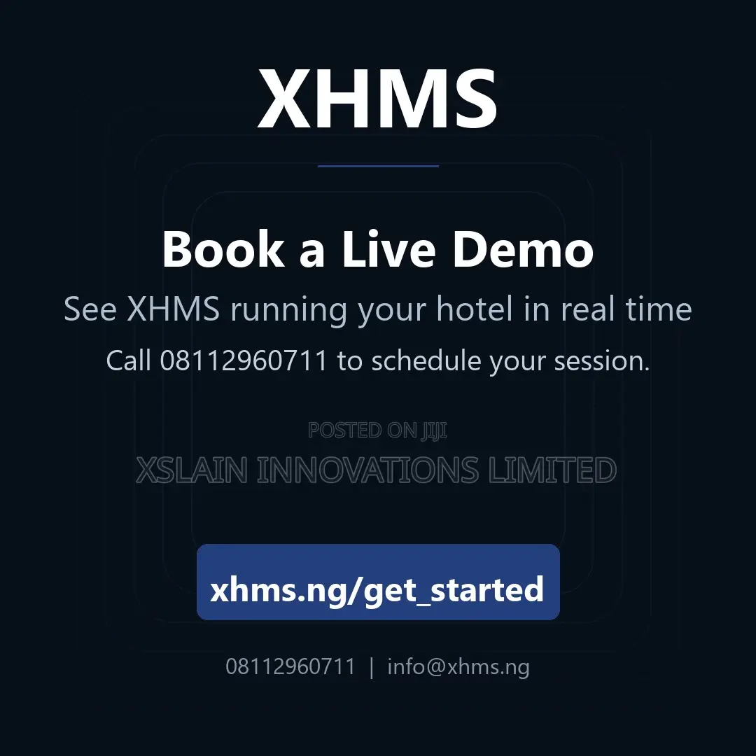 Xslain Hotel Management System