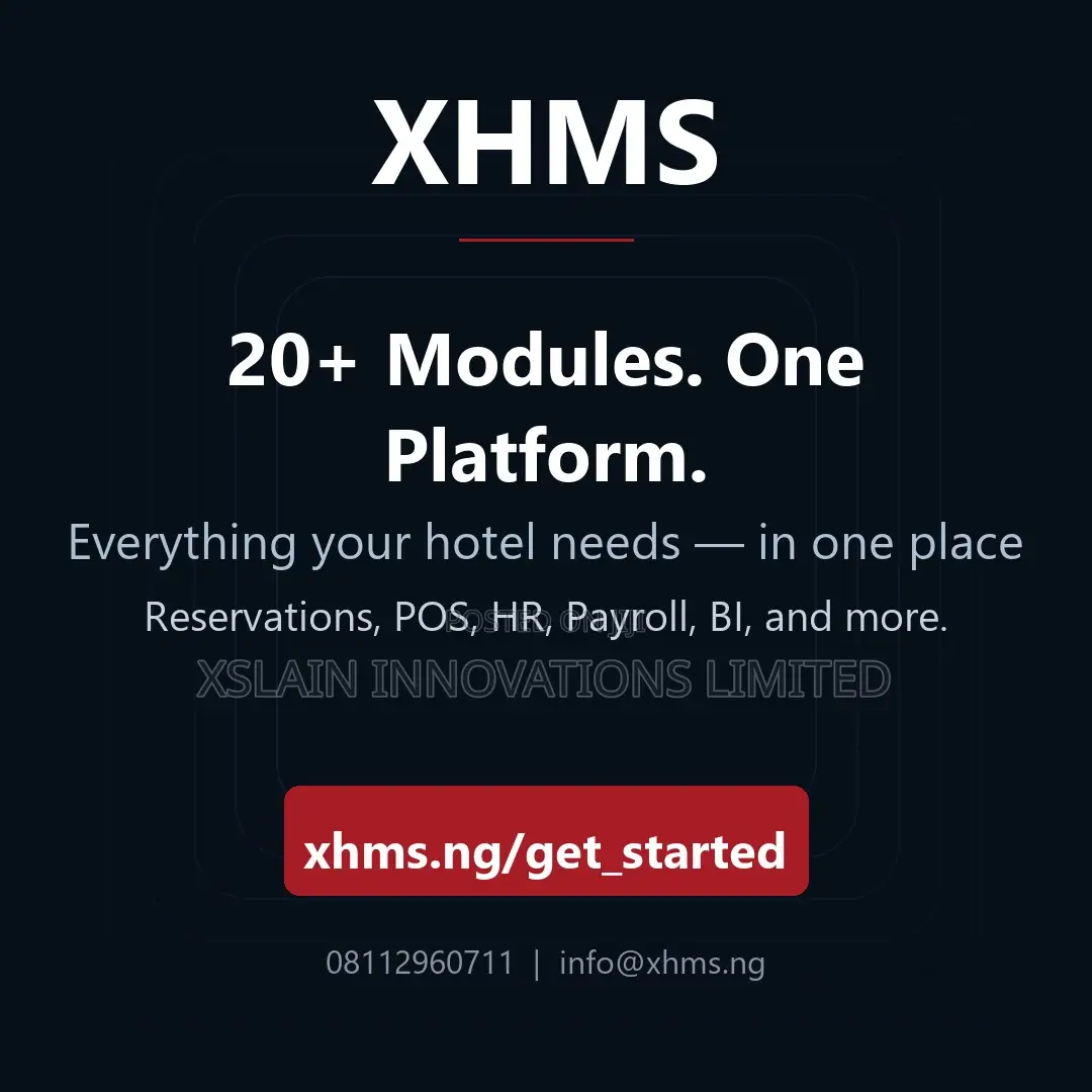 Xslain Hotel Management System