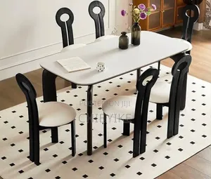 Luxury Apartments Dining Set 6 Seater of Chairs