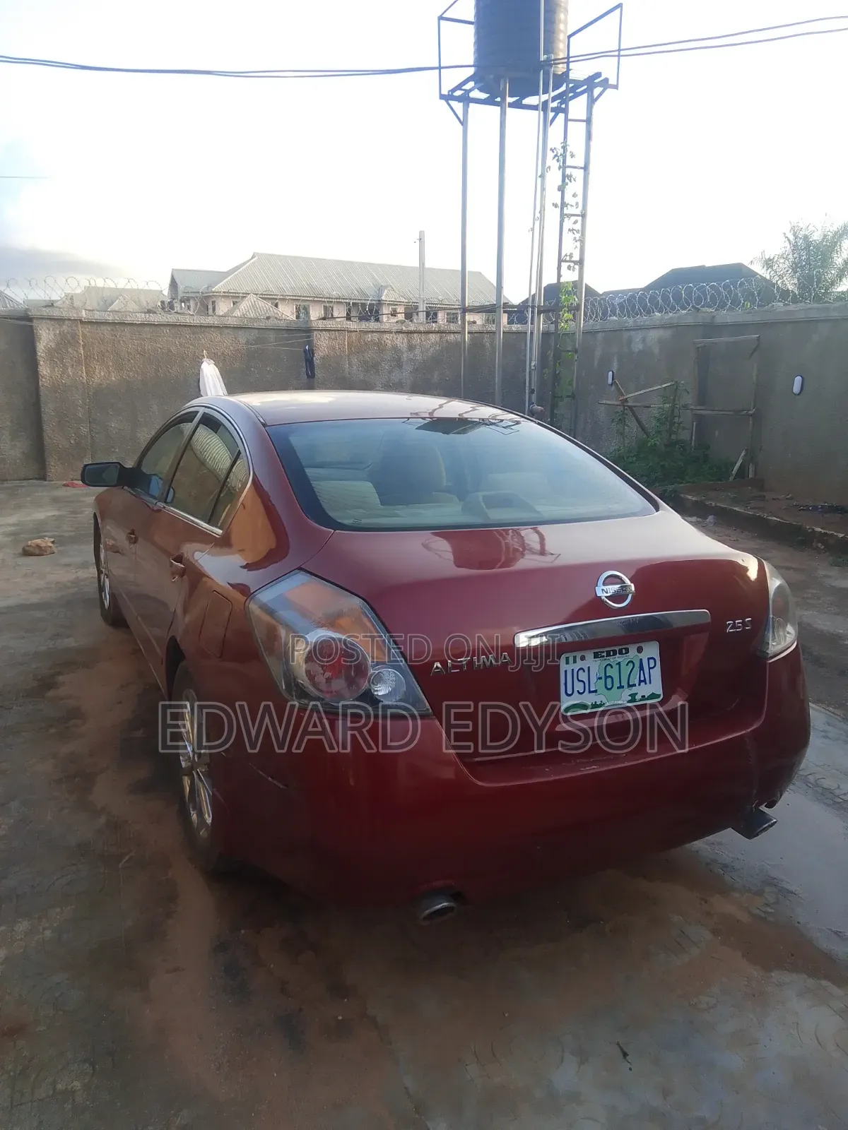 Nissan Altima 2008 Red