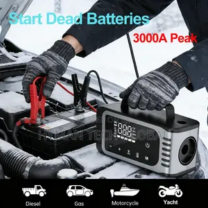 8 in 1 Jump Start, Air Compressor, Powerbank, Vacuum Cleaner Blower