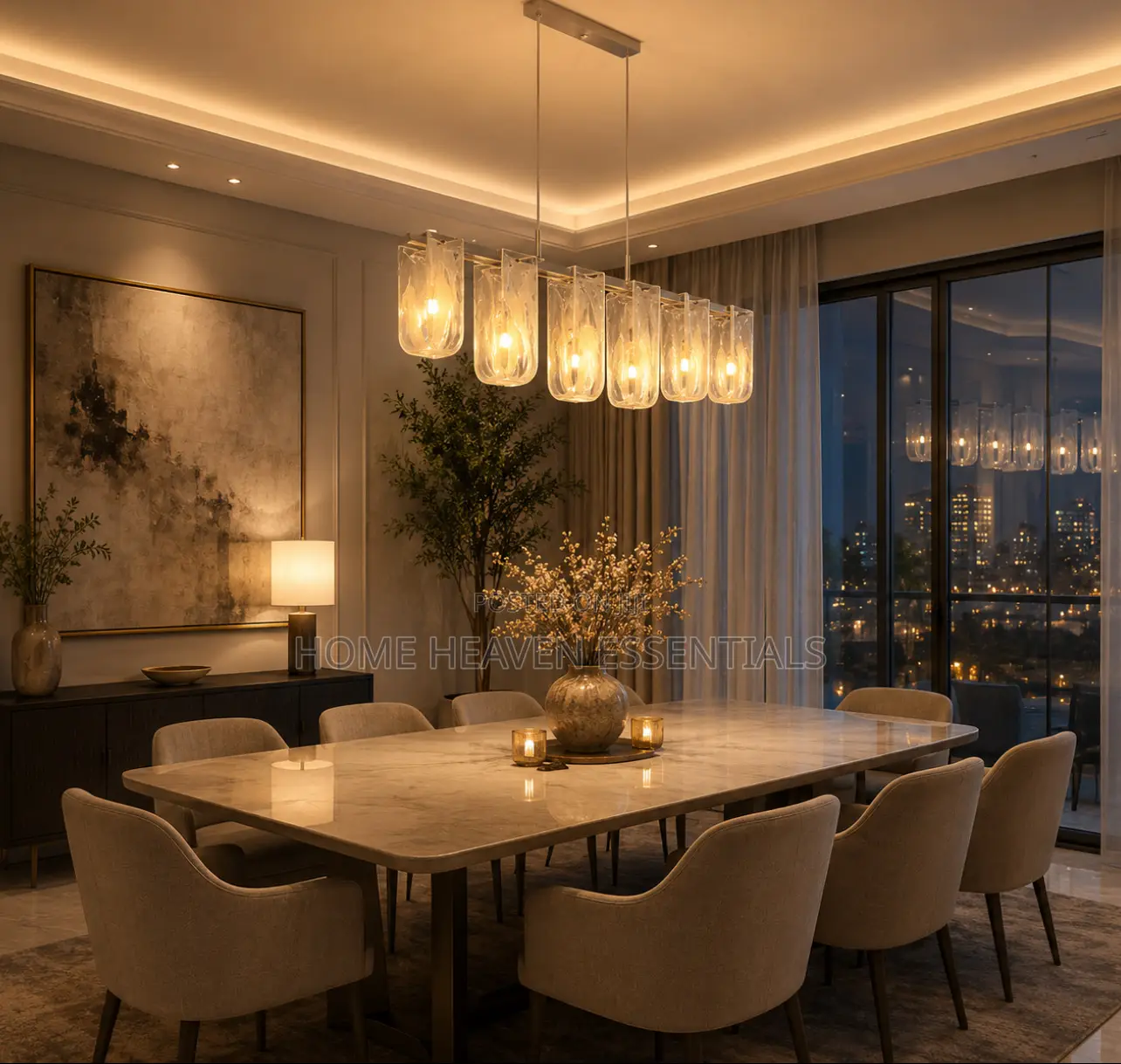 Luxury Dining and Kitchen Chandelier