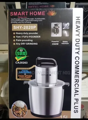 Smart Home 15L Large Capacity Yam Pounder 2500watts