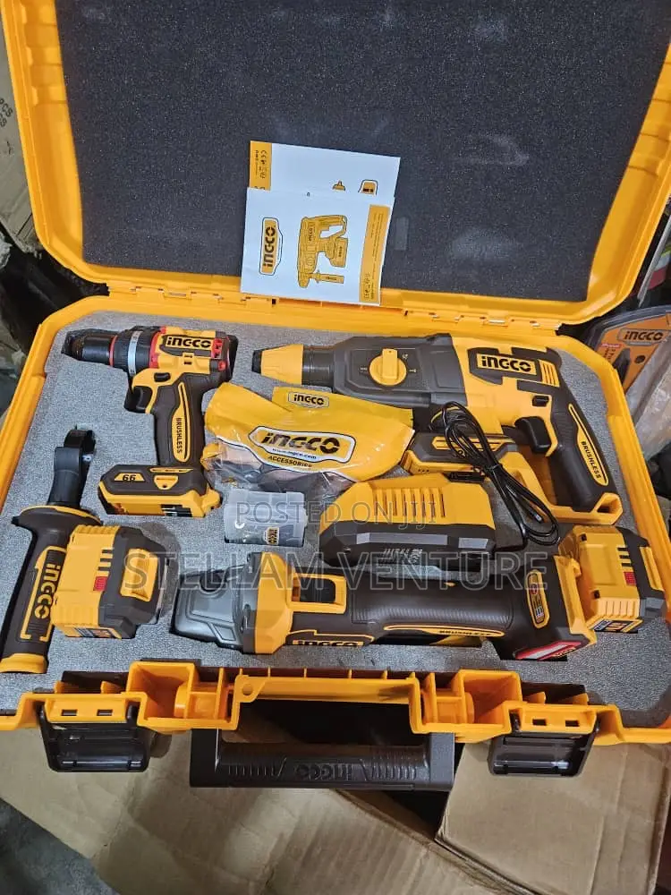 3in1 Cordless Combo Kit Bundle