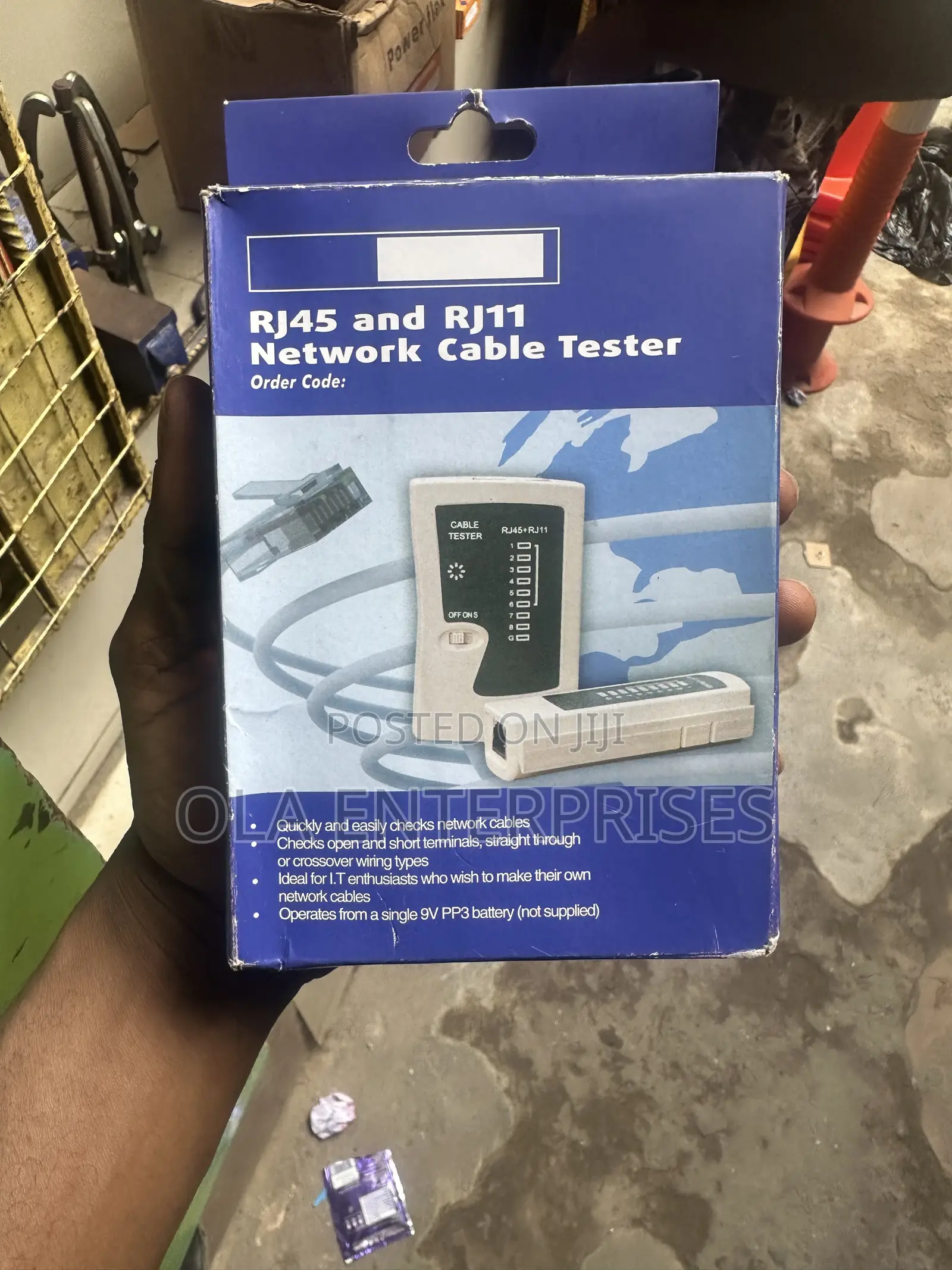 RJ45 RJ11 Network Cable Tester