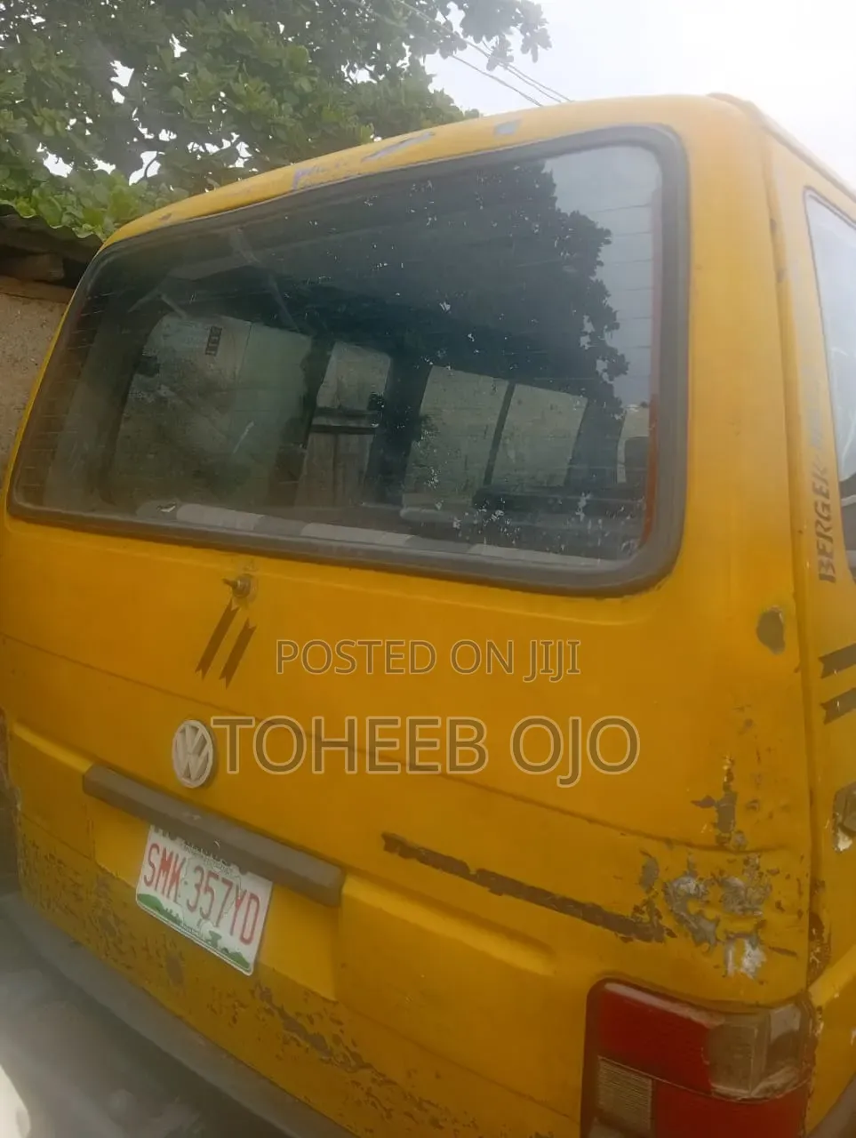Volkswagen Transporter 1999 Yellow