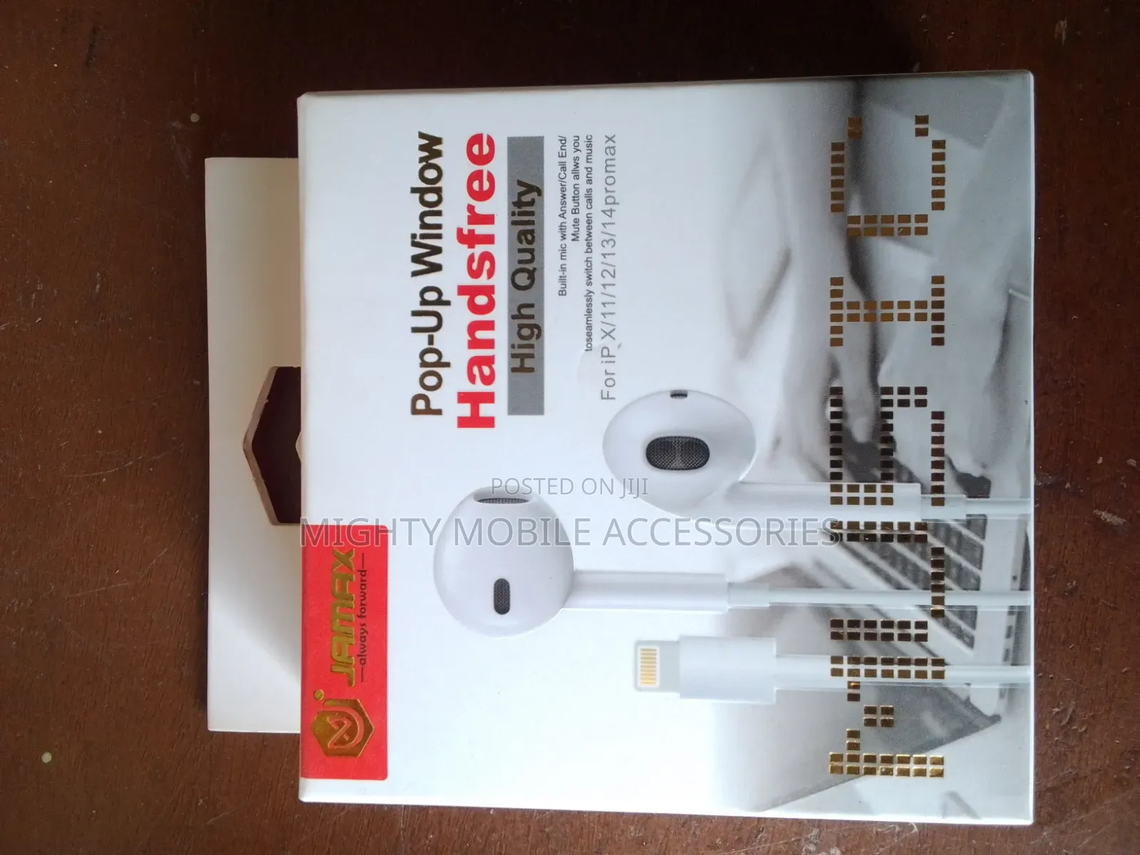 JAMAX Type-C/iPhone Wired Earphones – New Edition