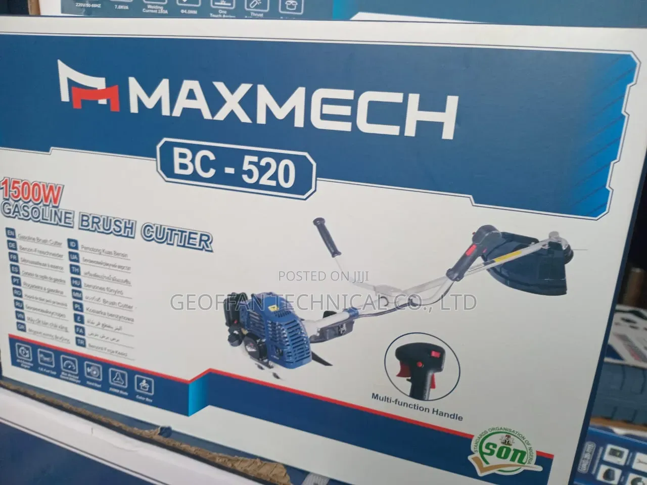 Maxmech BC-520 Gasoline Brush Cutter.