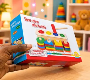 Sleeves Column Strike the Table Kids Toy Ages 3+