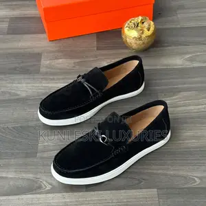 Original Hermes Moccasin Suede / Leather Sleep