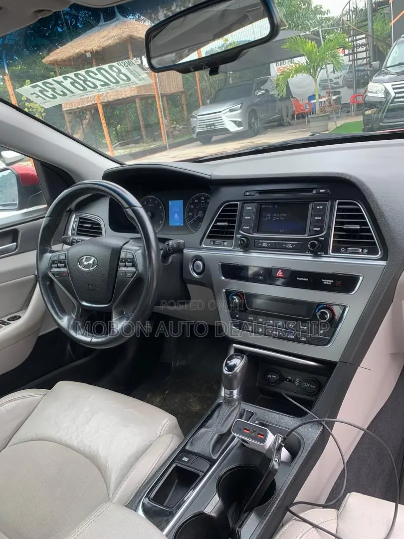 Hyundai Sonata 2015 Maroon