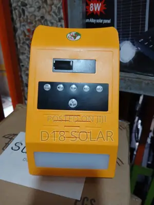 8w Solar Generator With 4 Bulbs