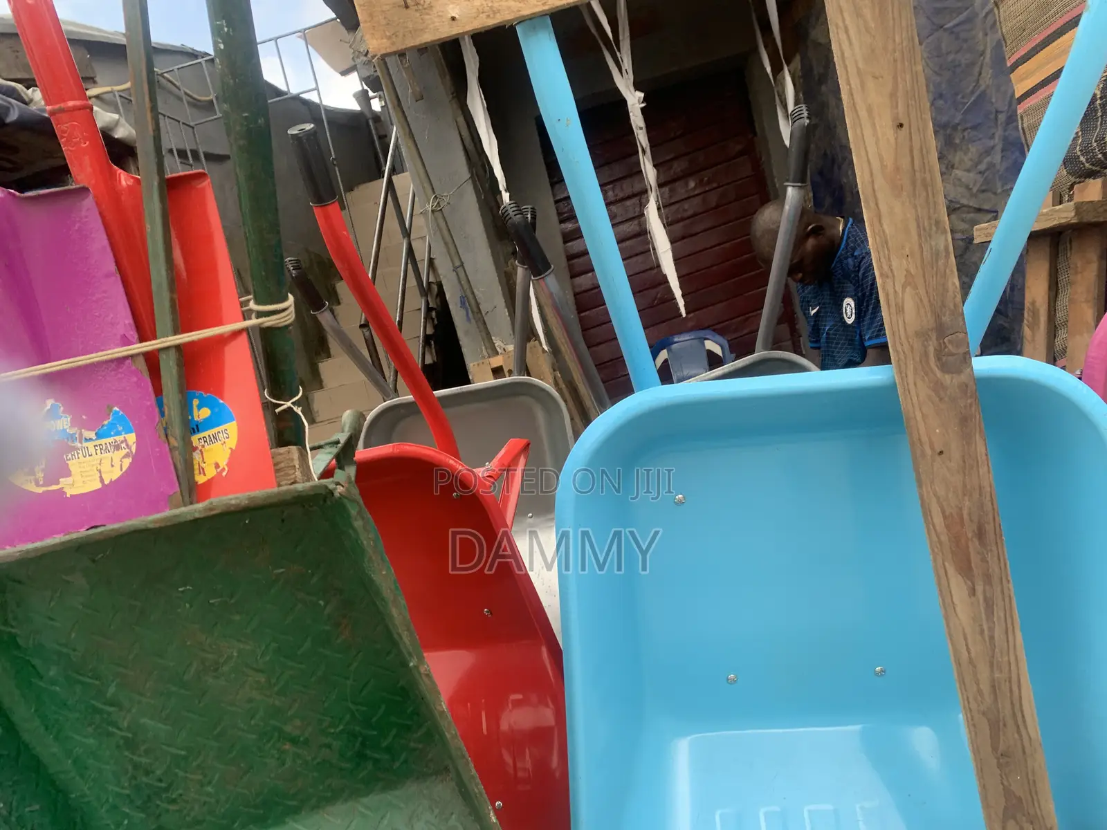 Durable Heavy-Duty Wheelbarrow