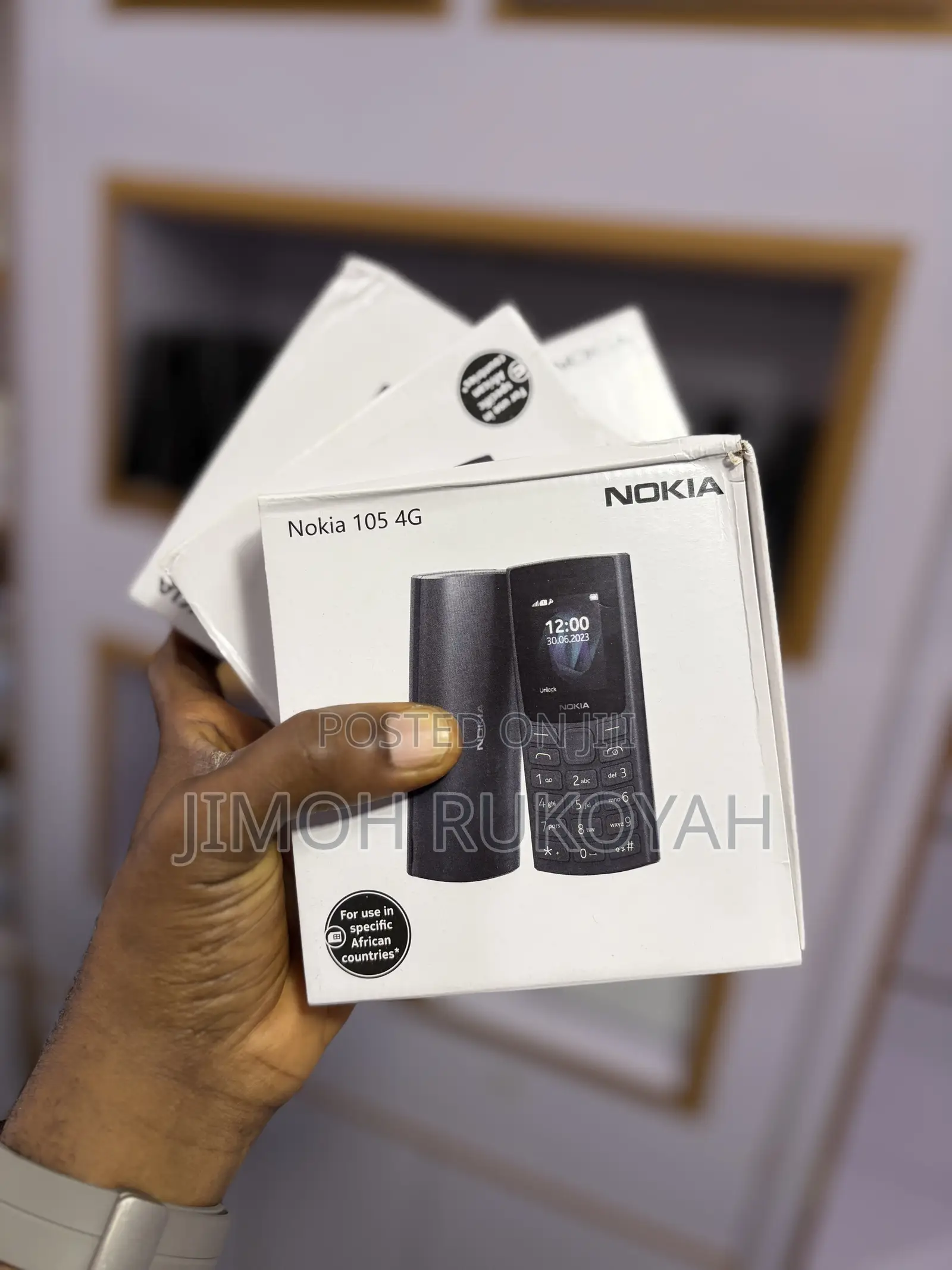New Nokia 105 Black