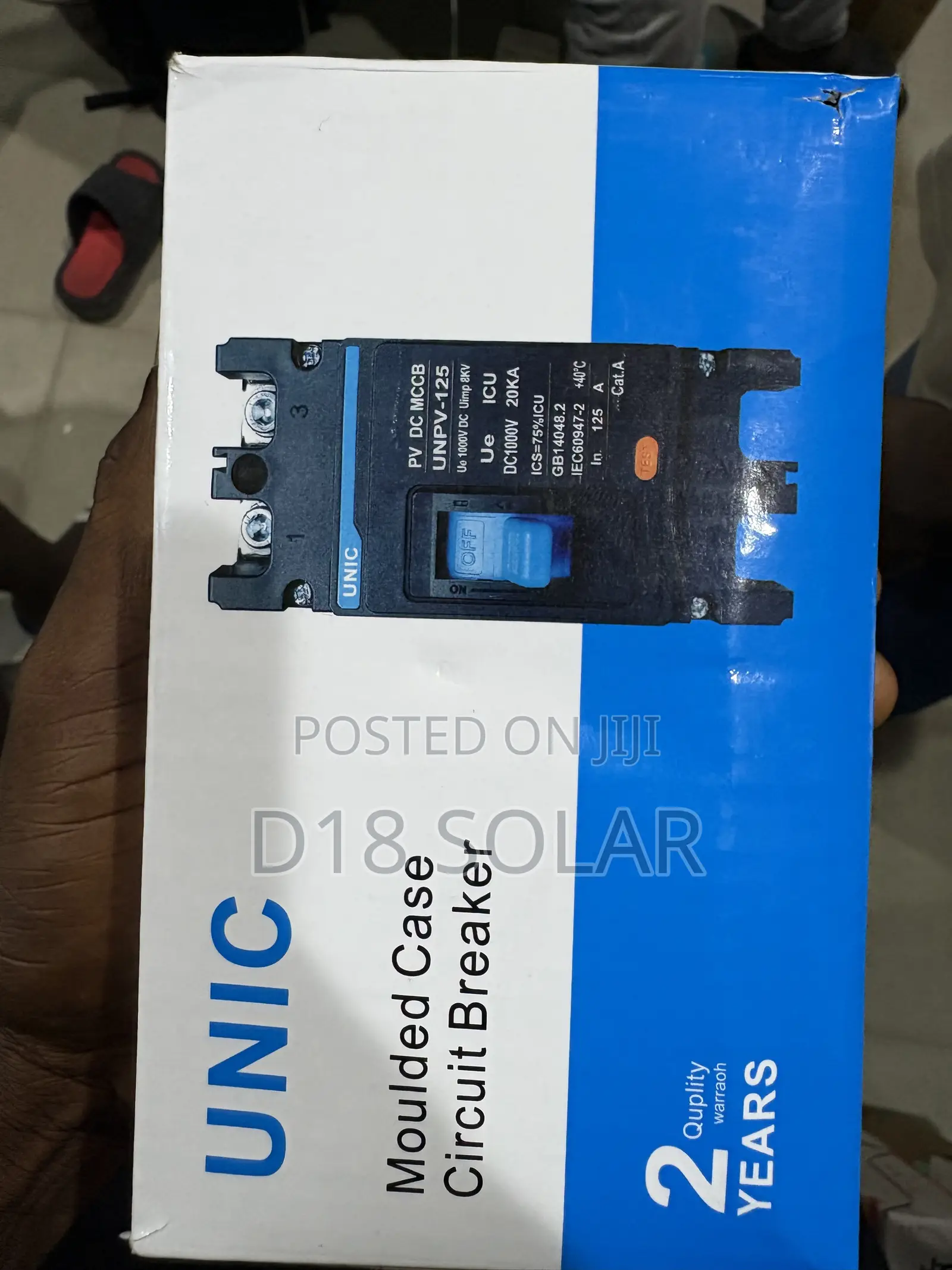 Unic Dc Breaker 125ah
