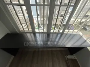 Long Wooden Reading Table