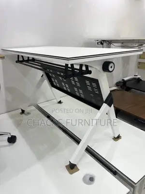 Heavy Duty Mobile Gaming Office Desk - Tiltable Foldable