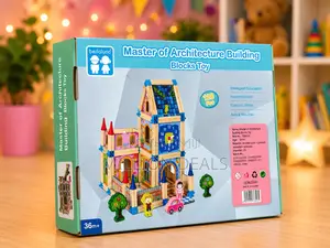 Master of Architecture Building Block Kids Toy Ages 3+