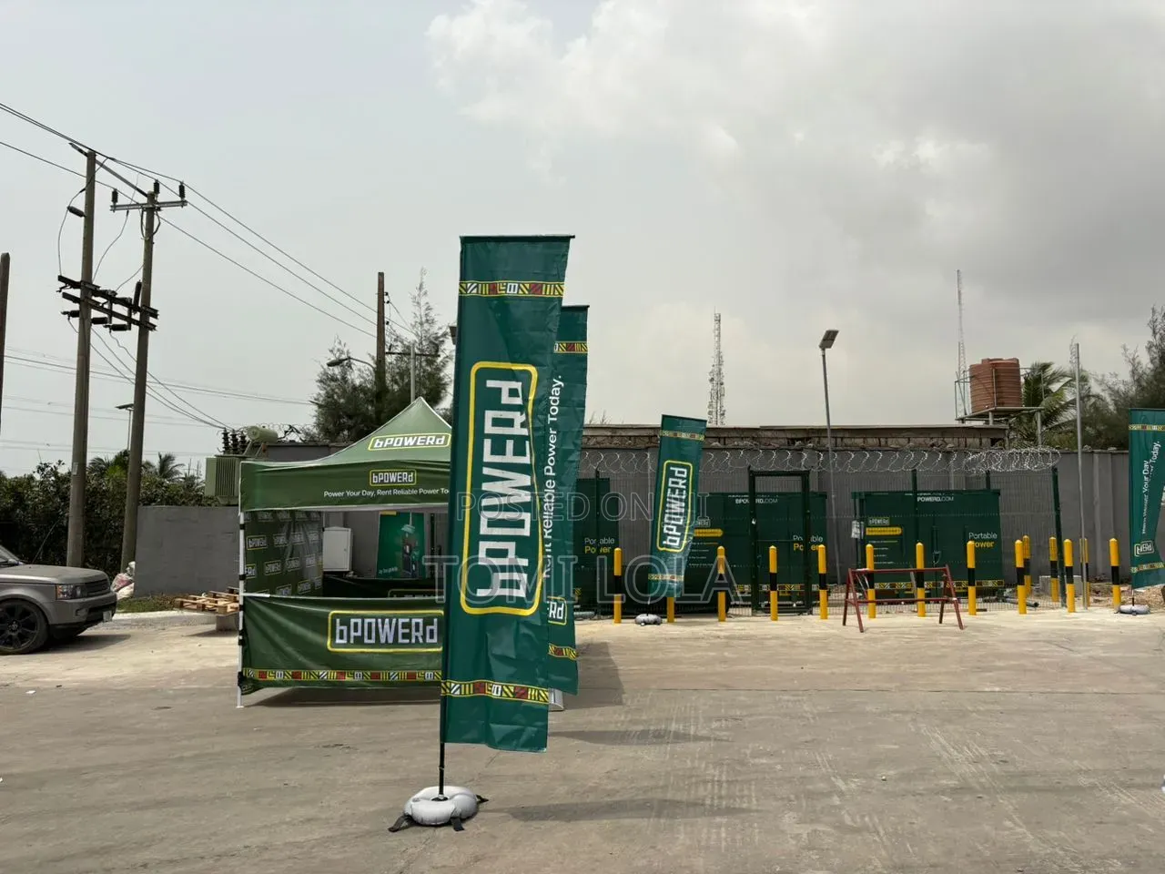 Feather Banner Block Banner Stand