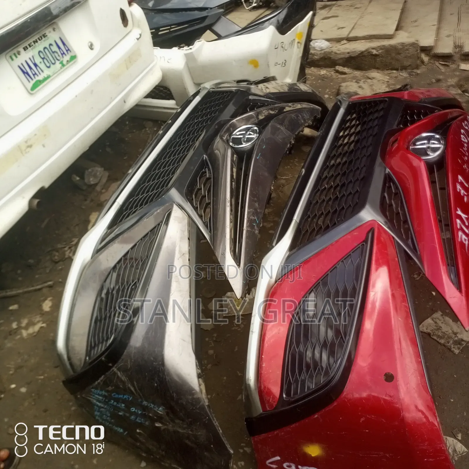 Front Bumper Camry 2020