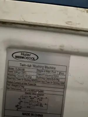 Haier Thermocool Washing Machine