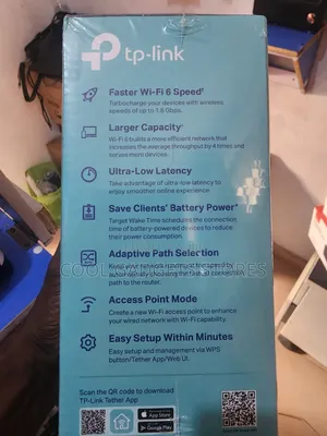 TP-Link AX1800 Wi-Fi 6 Range Extender