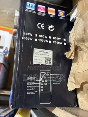 2in1 Solar Street Light With Camera 3 Lens