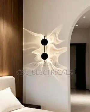 Modern Dual-Disc Shadow Art LED Wall Sconce – CBS-ELECTRICALS