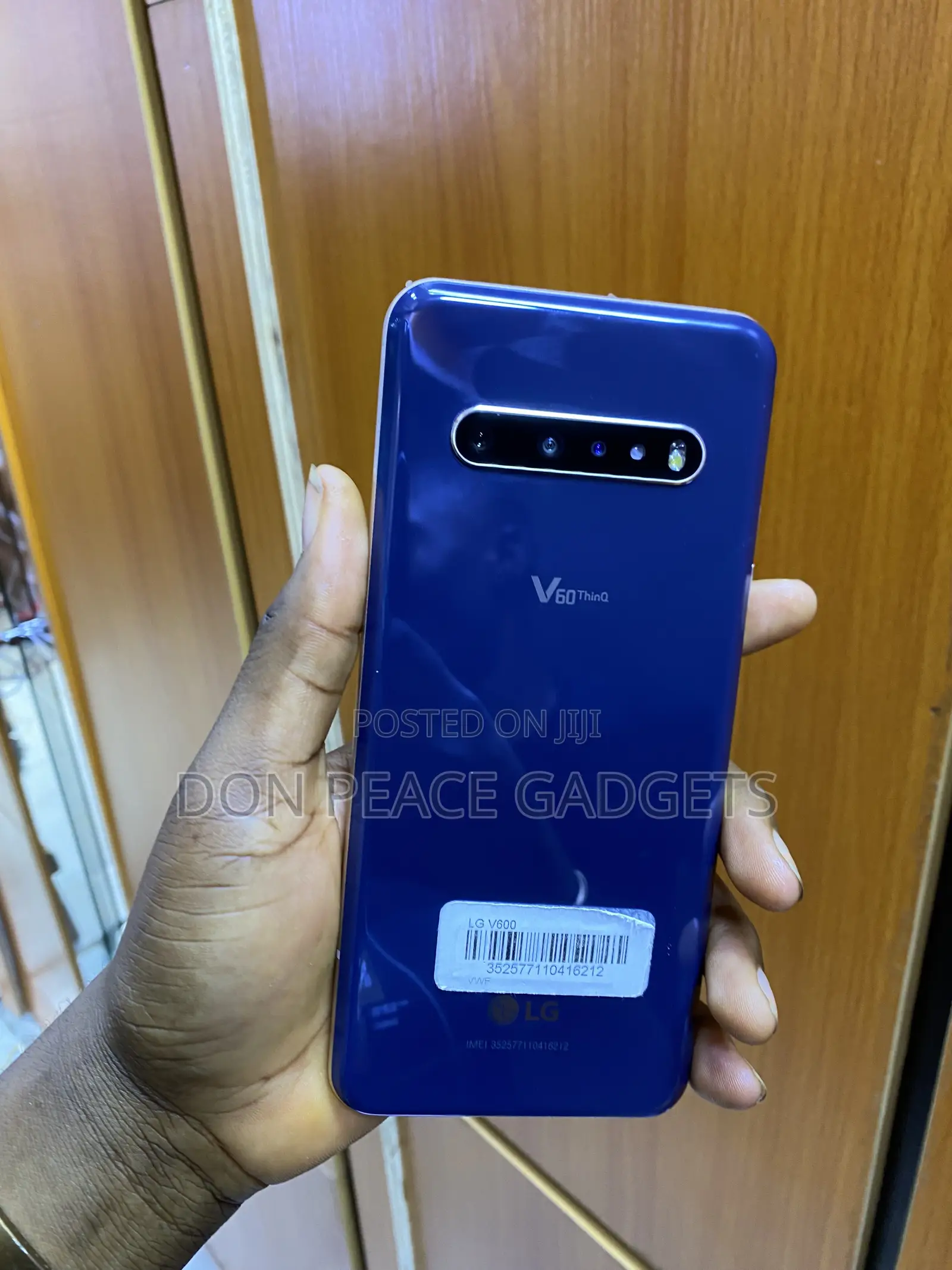 LG V60 ThinQ 5G 128 GB Blue