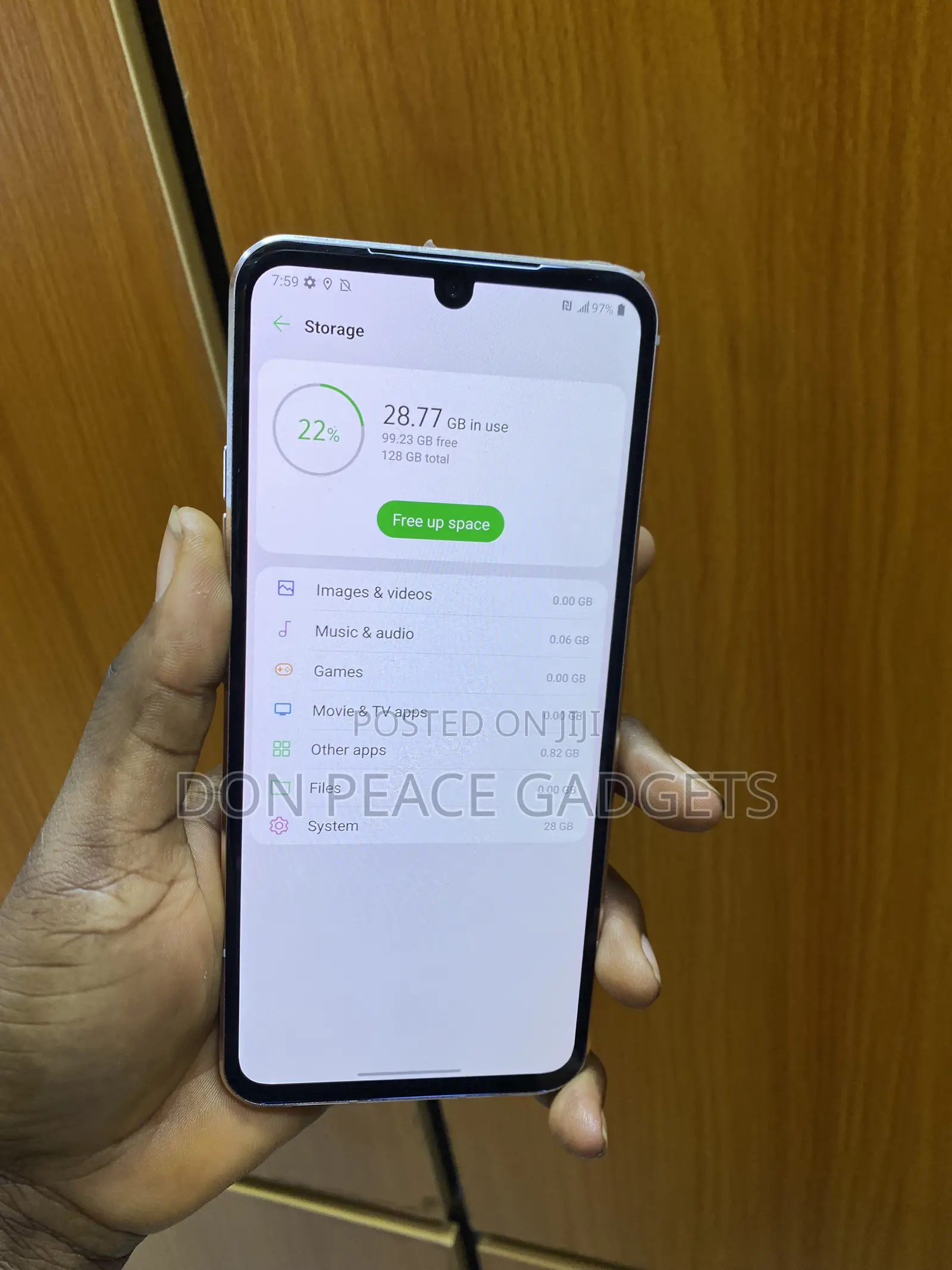 LG V60 ThinQ 5G 128 GB Blue