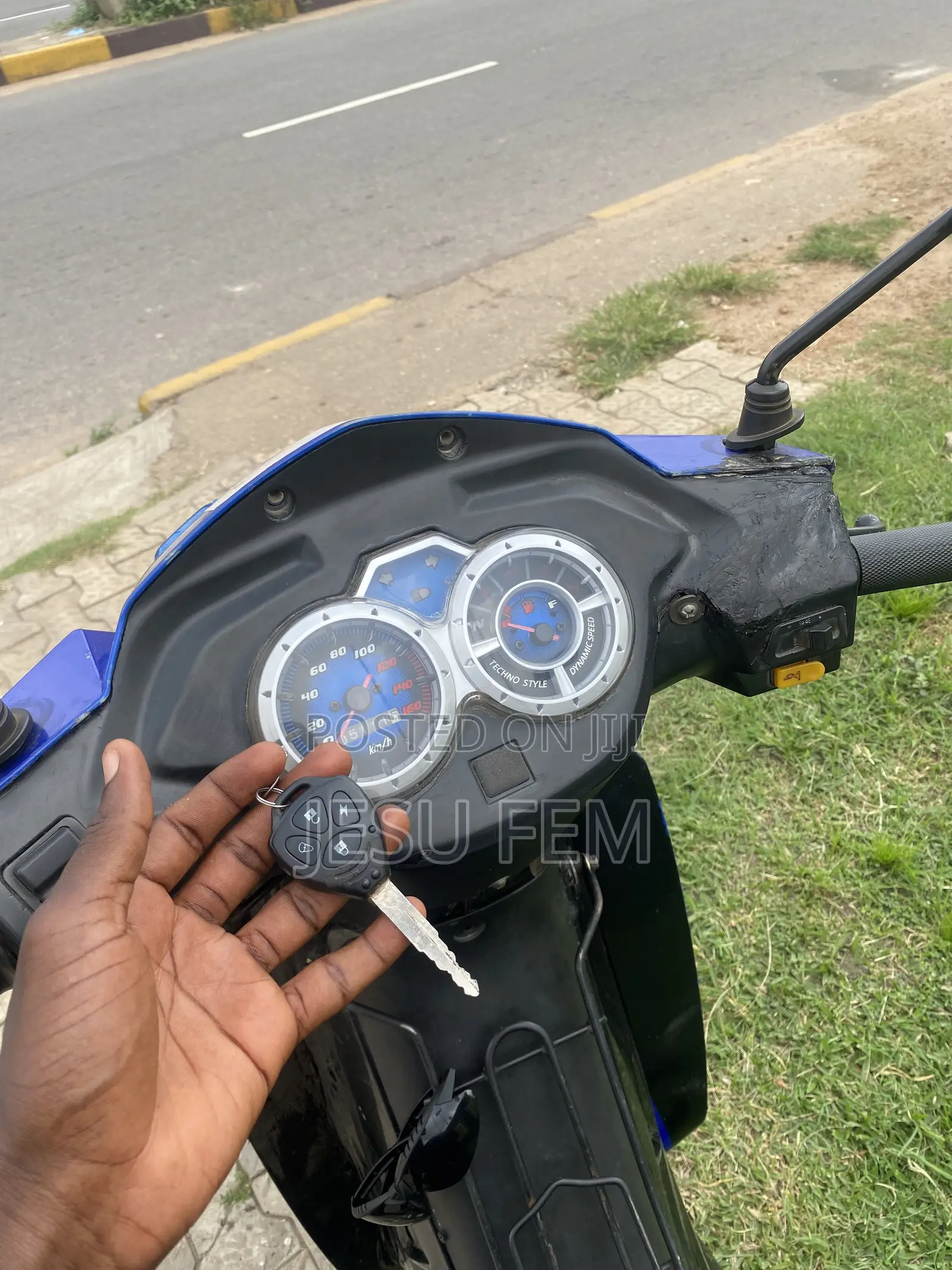 Motorcycle 2024 Blue