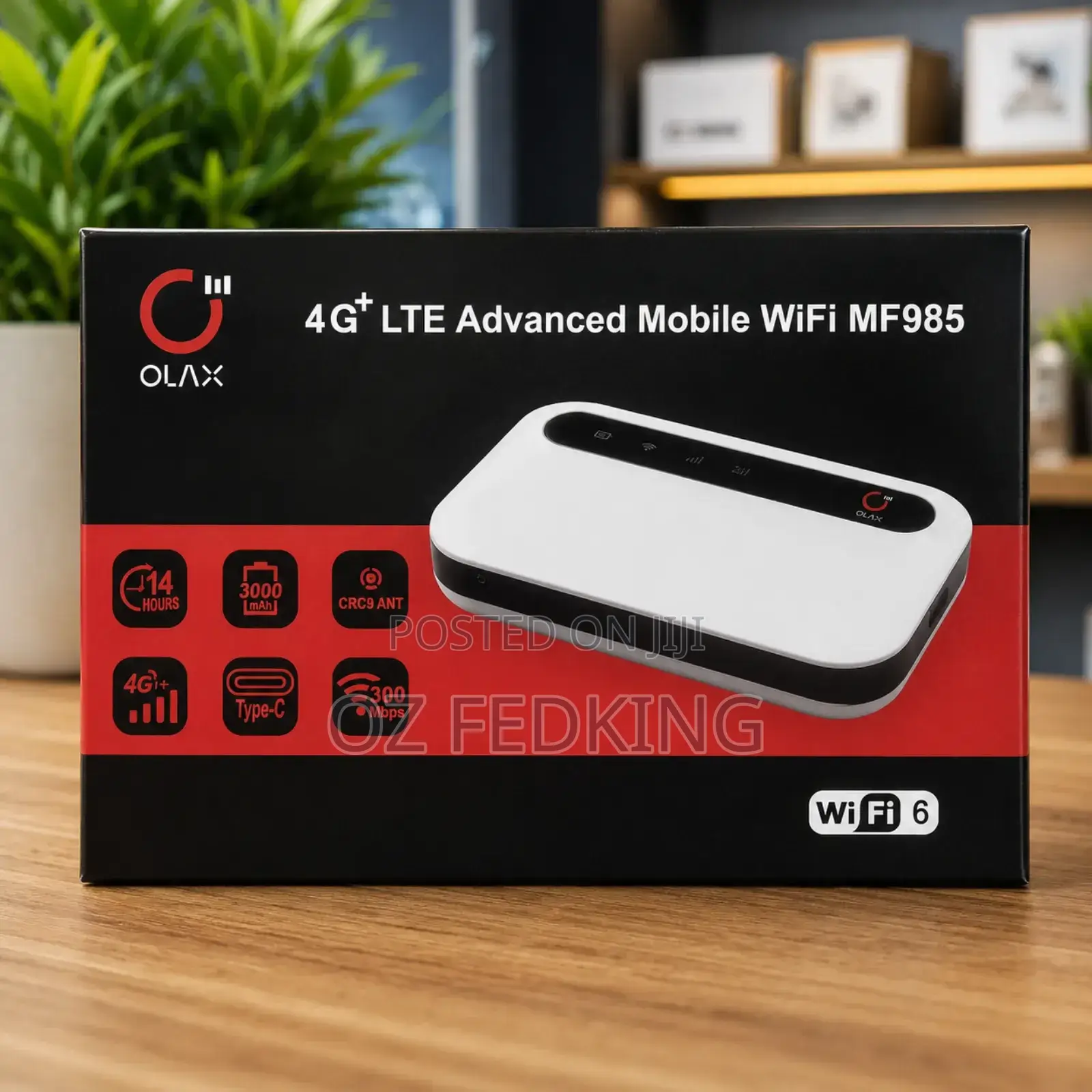 Olax 4G+LTE Universal Portable Wifi