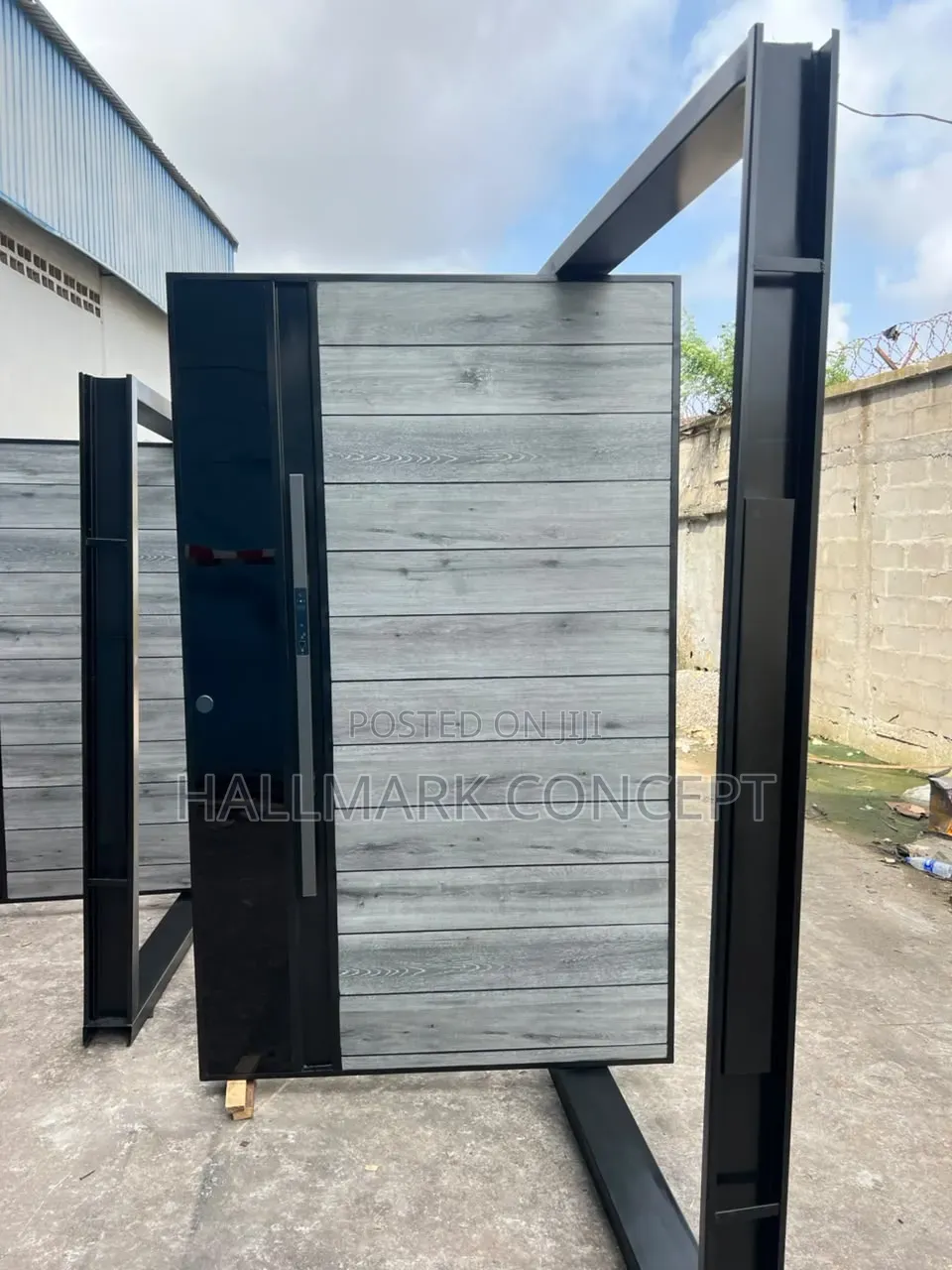 4ftx8 Pivot Security Entrance Doors
