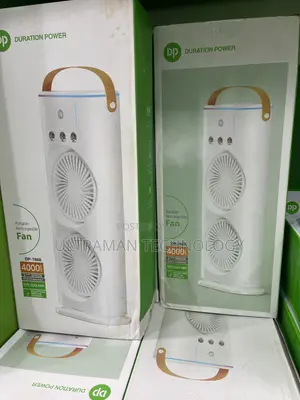 Portable Rechargeable H2O Cool Mist Fan
