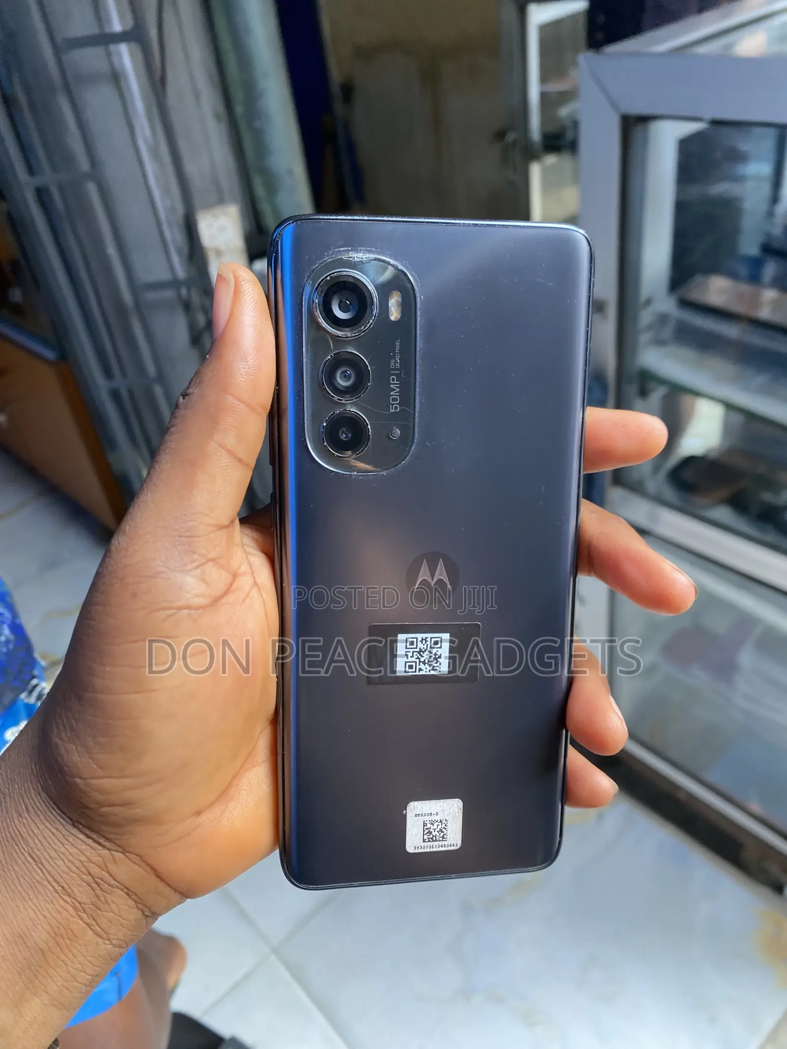 Motorola Edge (2022) 256 GB Black