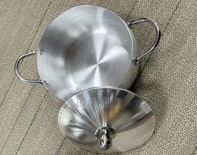 Aluminum Pot Set 5 Set of Pots (16cm to 24cm)