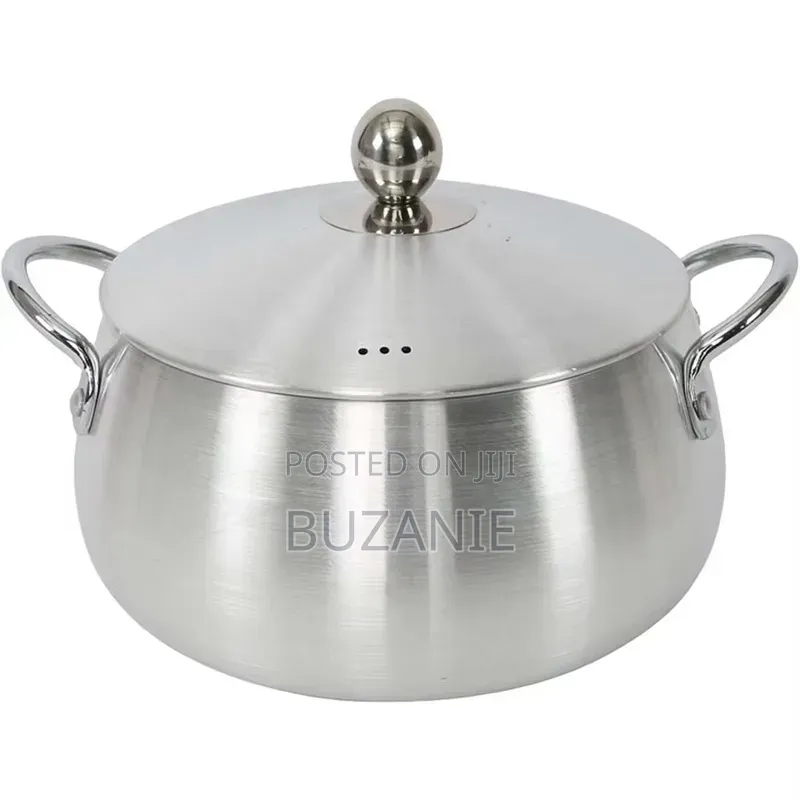 Aluminum Pot Set 5 Set of Pots (16cm to 24cm)