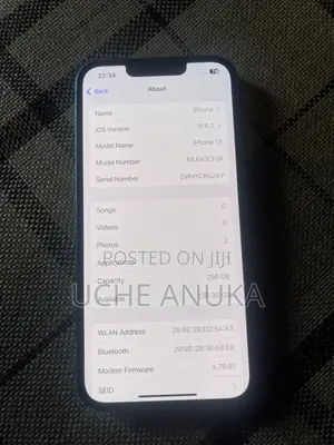 Apple iPhone 13 256 GB Blue