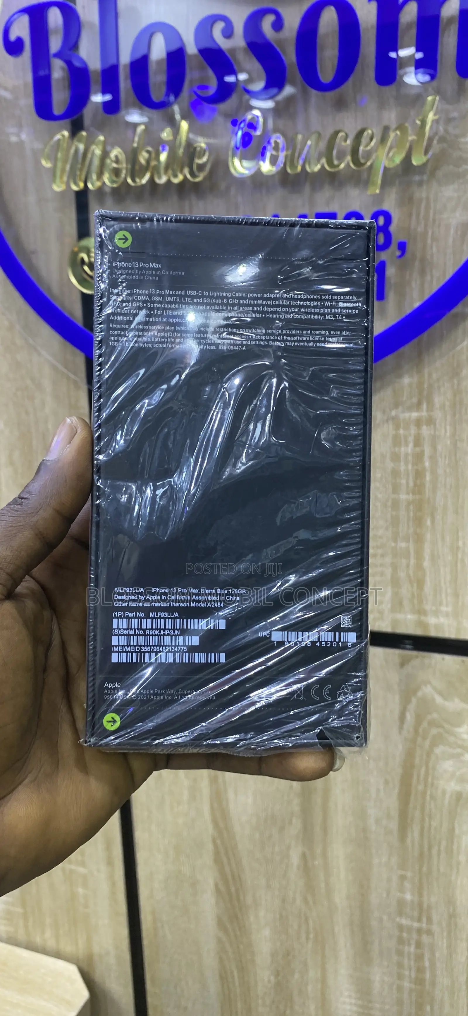 New Apple iPhone 13 Pro Max 128 GB Blue