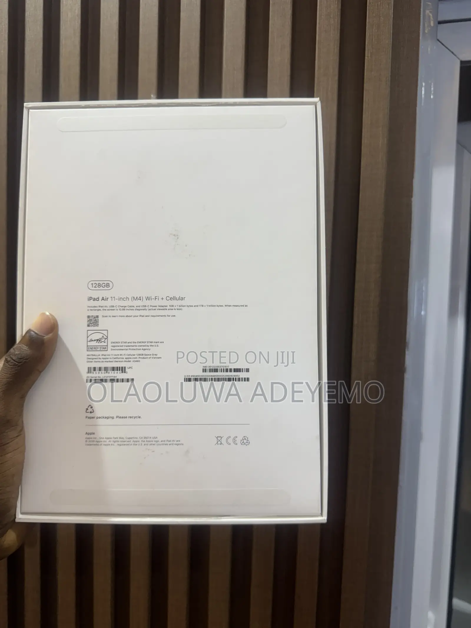 New Apple iPad Air 13 (2025) 128 GB Silver