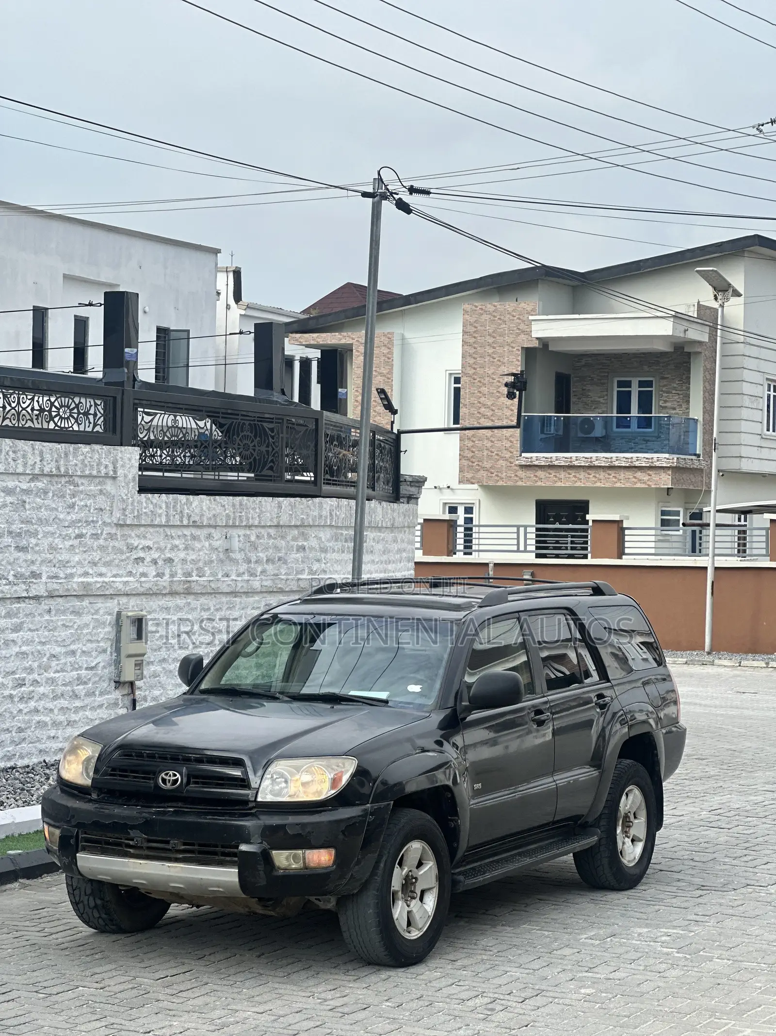 Toyota 4-Runner SR5 4x4 2004 Black